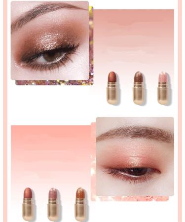 Lovelycat Eyeshadow sticks 12 Colors Eyeshadow Stick Makeup Glitter Eyeshadow Eyeshadow Pencils Long Lasting Eye Shadow High Pigmented Shiny Eyeshadow Pencil Waterproof Classy Eye Shadow Sticks Sets - Buy Online on GoSupps.com