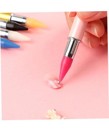 Nail Point Drill Pen Dual Heads Nail Art Diamond Pen Crystal Beads Picker Dotting Wax Pencil Manicure Art Tool Dual Use - Buy Online on GoSupps.com
