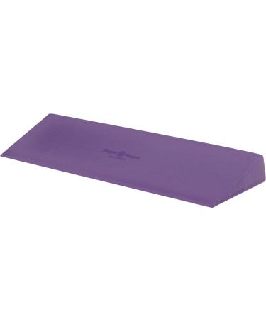 Hugger Mugger Yoga Wedge - Gentle Lift for Sensitive Wrists, Durable and Stable, Supports Joints, Great for Downward Dog Purple