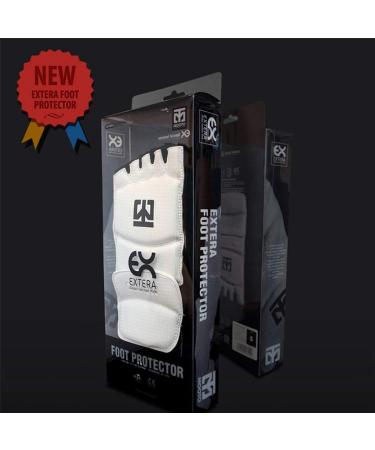 MOOTO Korea Taekwondo S2 Extera Foot Protector Guard - KTA Approved for MMA, Kickboxing, Karate - XS Size - Buy Online on GoSupps.com