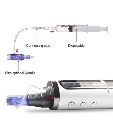 5pcs Screw Round Nano Cartridge For Hydra Pen Auto Serum Applicator MT0909- rou*5 - Buy Online on GoSupps.com