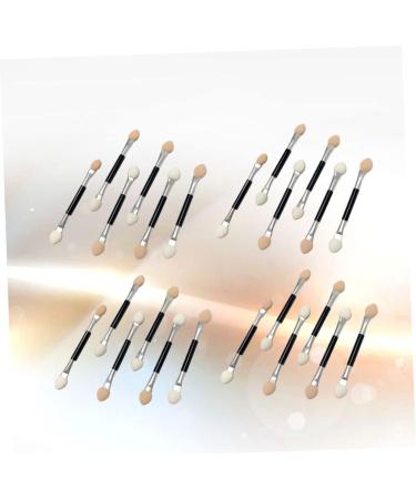Mikinona 30pcs Women Eyeshadow Brush Double Head Eyeshadow Sponge Cosmetic Brush Kit Face Blush - Buy Online on GoSupps.com