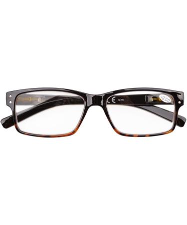 Eyekepper 5-Pack Classic Spring Hinge Reading Glasses - Sun Reading Glasses Mix | 2.0 Diopters | International Shipping Available - Buy Online on GoSupps.com
