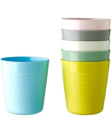 Kalas IKEA Children's Set - 6 Multi-Coloured Bowls Cups Plates & Cutlery | Pastel Tableware for Kids - Buy Online on GoSupps.com