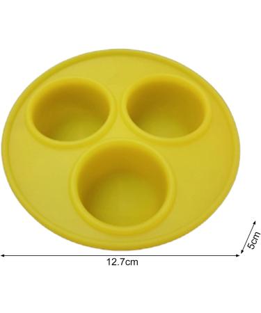 PERZOE Dog Treat Molds Homemade Freezable Silicone Mold Easy Clean Dog Ice Cube Trays for Chocolate Candy Jelly Ice Cube Dog Treats Lemon Yellow - Buy Online on GoSupps.com