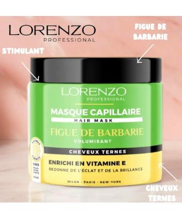  LORENZO PROFESSIONAL Lorenzo - COMPLETE PACK - Shampoo Sulfate-Free Conditioner and Prickly Pear Hair Mask - 3 x 500 ml - Buy Online on GoSupps.com