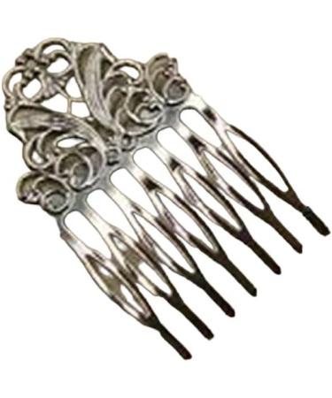 New 2025 Vintage 7 Jewelry Teeth Comb Hair Jewelry Charm Women Flower Hairpin Hairclips Barrettes Retro Fashion Hair Wear Jewelry Fashion Accessories Creative Gift - Buy Online on GoSupps.com
