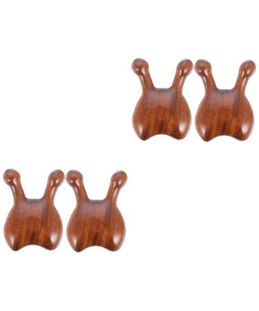 WOONEKY Lot De 2 Peignes De Massage Manuels Pour Le Cuir Chevelu Et Le Nez Pour La Relaxation