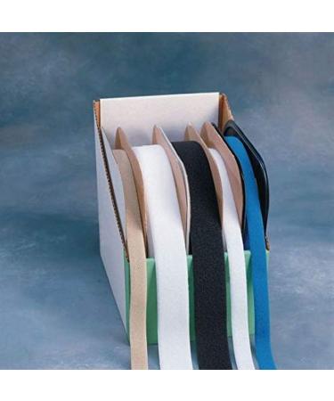 Rolyan Loop Non-Adhesive Black 1"x25YD Prevents Splint Migration Easy to Cut Latex-Free Splinting Hook and Loop Fastener