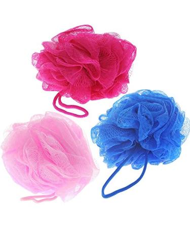Soap sponge Kosmetex mesh shower sponge bath sponge for soaping peeling sponge set of 3