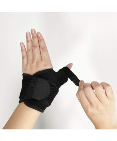 Hand Wristband Thumb Brace - Support Sleeves for Sprained Thumb & Wrist Stabilization - Breathable & Comfortable Thumb Cover - Buy Online on GoSupps.com
