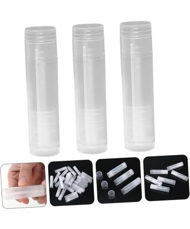 BIUDECO 100pcs Empty Lipstick Tube Empty Lip Gloss Tubes Lip Gloss Holders Lip Balm Tubes for DIY Clear Pp - Buy Online on GoSupps.com