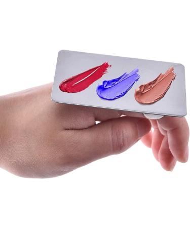 OUSIKA Palette Stainless Steel Makeup Mixing Plate - Cream Foundation & Cosmetic Tools - Buy Online on GoSupps.com