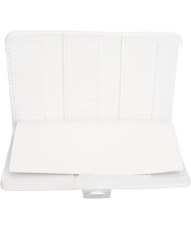 Nail Drill Bits Organizer Bag Storage Efficient Portable Manicure Wallet for Nail Art Enthusiasts (White) - Buy Online on GoSupps.com