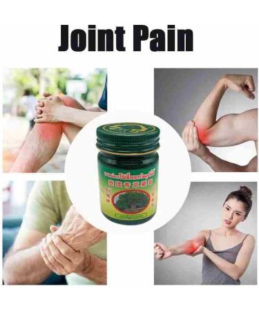Thai Herbal Wax Original Green Balm - 100g (2 Jars) | Natural Massage Balm for Muay Thai | Imported from Thailand - Buy Online on GoSupps.com