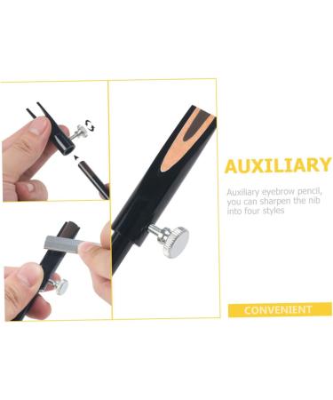 Housoutil Eyebrow Sharpening Tool Eyebrow Sharpener Makeup Tools Beauty Makeup Tool Cosmetic Tool Eyebrow Pencil Sharper Eyebrow Pencil Sharpener Pencils Cylindrical Aluminum Alloy Part - Buy Online on GoSupps.com