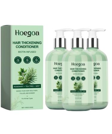 Rosemary Hair Growth Conditioner 100ML Rosemary Strengthening Conditioner for Hair Care Moisturize & Soften Hair Locks In Moisture to Soft Hair & Nourish Scalp (3)