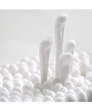 400pcs Toddmomy Baby Cotton Swabs Accessories - Round Spiral Tip for Nose & Ears | Infant Nasal Booger Cleaner & Makeup Application - Buy Online on GoSupps.com