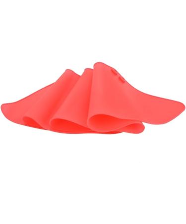 Yemirth Adjustable Hair Cutting Collar - Soft Silicone Magnet Buckle Shawl for Salon & Home Use - Red - Buy Online on GoSupps.com