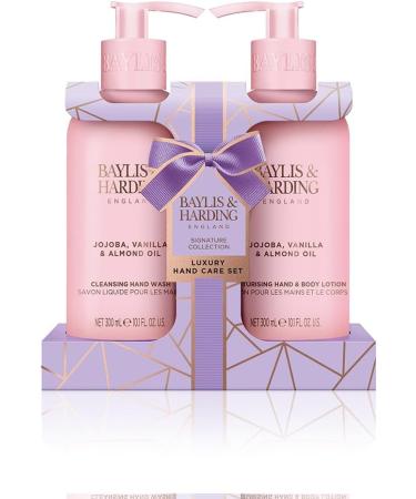 Baylis & Harding Jojoba Vanilla & Almond Oil Hand Care Gift Set - Vegan Friendly - Buy Online on GoSupps.com