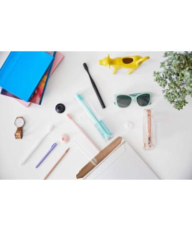 Eco-Friendly Reusable Toothbrush with Stand | Soft Nylon Bristles | Sustainable Oral Care - Shop Now - Buy Online on GoSupps.com