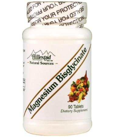 Hillestad Pharmaceuticals - Magnesium Bisglycinate - 90 Tablets