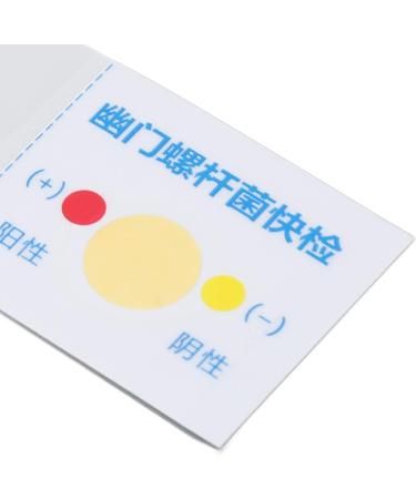 Helicobacter Pylori Test Kit - Professional 10pcs H Pylori Test Paper Set - Portable Tool for Detecting H Pylori in Gut - Home, Travel, Hospital - Buy Online on GoSupps.com