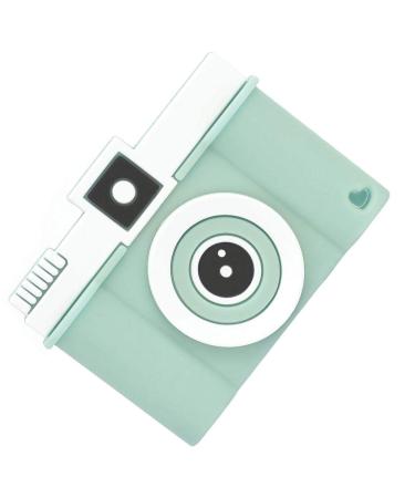 Green Camera Shape Silicone Teething Toy for Baby Toddler | Safe & Soothing Infant Teether - Buy Online on GoSupps.com