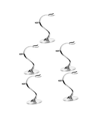 Angoily 5st razor holder men shaving brush shaving razor holder Eldera holder for men electric shaver for men's shaving brushes men shaving stand manual shaving affi man zinc