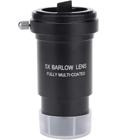 5X Magnification 1.25 Inch Barlow Lens | Multi-Coated Aluminum Alloy | M42 Thread for 31.7mm Telescope Eyepiece - Buy Online on GoSupps.com