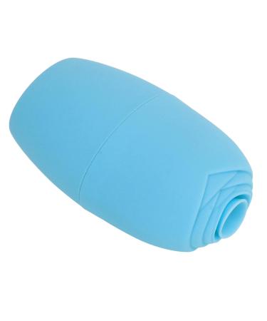 Silicone Ice Face Roller - Beauty Ice Massager Cube for Neck & Eye Skin Care | Cooling Tool (Blue) - Shop Now - Buy Online on GoSupps.com