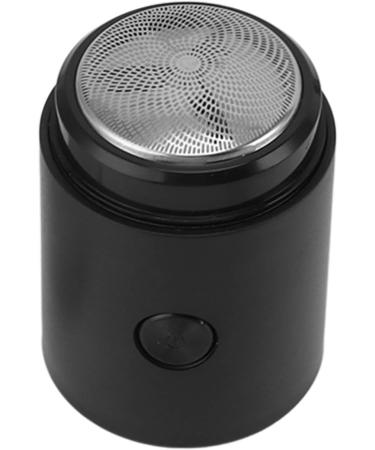 EMUKOEP Mini Electric Beard Trimmer for Men - Rechargeable Portable Pocket Grooming Tool for Mustache Stubble & Body Hair - Glossy Black - Buy Online on GoSupps.com