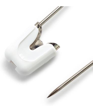 Prym Stainless Steel Blue Nappy Safety Pins (55mm) - Pack of 4 - Buy Online on GoSupps.com