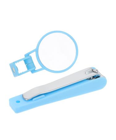 DOITOOL Nail Scissors Nail Clippers for Kids Nail Clippers with Magnifying Glass Carbon Steel Nail Clippers Safe Nail Fingernails Toenails Clippers for Seniors Kids Fingernail Cutters