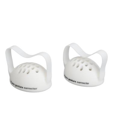 Syrisora 1 Pair Piano Hand Correction Portable Piano Hand Orthosis Device Exercise Device Posture Exercise Device White