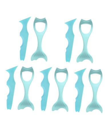 FRCOLOR 10 Pcs Heated Lash Curler Eyeshadow Mascara Guard Silicone Women Eyeliner Blindfold Arc