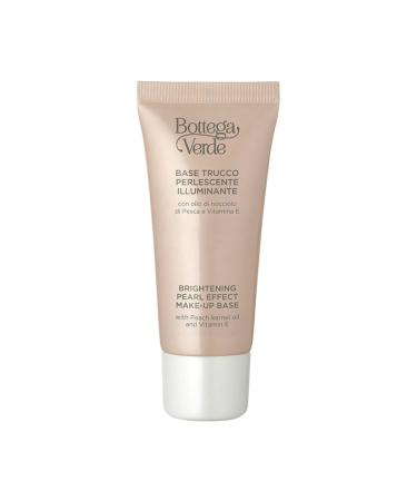 Bottega Verde Illuminating pearlescent makeup base with peach hazelnut oil and vitamin E