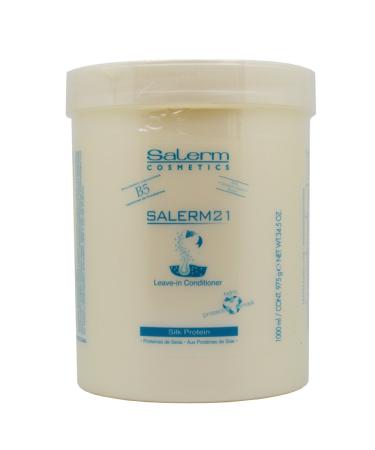 Salerm Cosmetics 21 LEAVE-IN Conditioner  B5 Provitamin Lipsomes & Silk Protein (34.5 oz - large tub size) 34.5 Fl Oz (Pack of 1) - Buy Online on GoSupps.com
