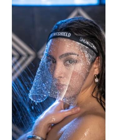 Showrshield Plus-Keeps your face dry while you're showering & shampooing. Any reason to keep your face dry while in the shower.
