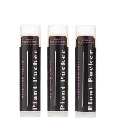 Vegan Lip Balm (3-Pack) (Pomegranate)