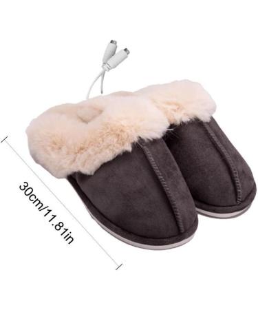 SUKORI Electric Foot Warmer Slippers - Fast Heating Winter Comfort for Men & Women - Cozy Bed Slippers (Color C) - Buy Online on GoSupps.com