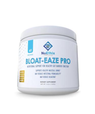NuEthix Formulations Bloat Eaze Pro Support for Gut Barrier Function Dietary Supplement 60 Servings