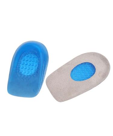 Silicone Gel Orthopedic Insoles Back Pad Heel Cup for Feet Care Support Spur Feet Cushion Pads(Small) Small D