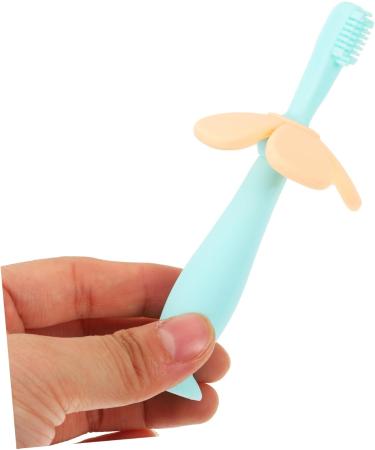 Frcolor 3-Pack Silicone Toothbrushes for Children - Baby Training Oral Care with Clean Sound Wall - Buy Online on GoSupps.com