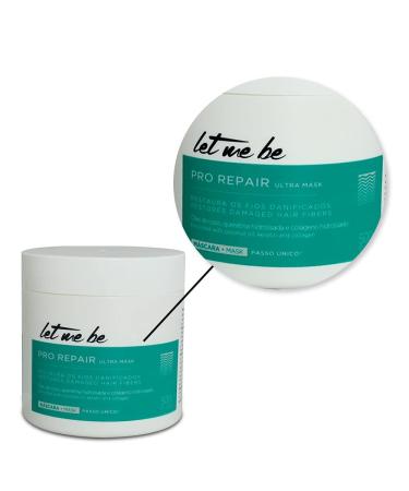 Let Me Be Smoothing Protein & Deep Repair Mask Duo | 1L + 500ml Professional Haircare Treatment - International Shipping Available - Buy Online on GoSupps.com
