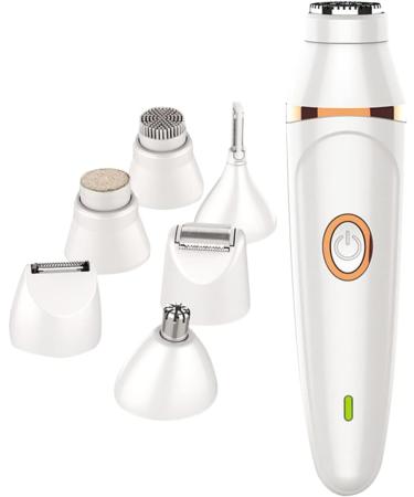 Fomiyes 2PC Hair Removal Tool Set - Painless Electric Bikini Trimmer for Women - Shaving & Cleaning - 14x4cm - Perfect for Smooth Skin - Buy Online on GoSupps.com