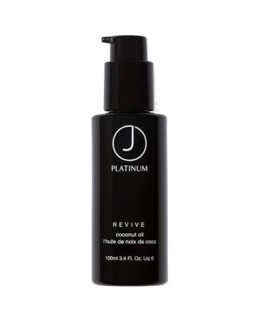 J Beverly Hills Platinum Revive Hair Oil with Argan Oil for Heat Protection (0.33 Oz 3.4 Oz 8 Oz) 3.5 Fl Oz (Pack of 1)
