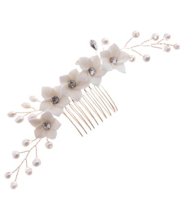 DOITOOL Hair Accessories Dress Bride Hair Piece Rhinestones
