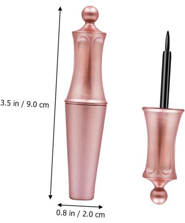 Ipetboom Eye-liner Liquide Lot De 2 4 Ml Noir Collant Pour Faux Cils Maquillage Des Yeux Femme Voyage Salon - Buy Online on GoSupps.com