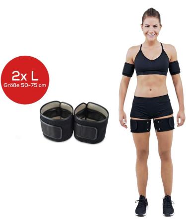 Beurer EMS Homestudio Record Cuff Size L - 2 Cuffs for Optimal Electrical Muscle Stimulation | International Shipping Available - Buy Online on GoSupps.com